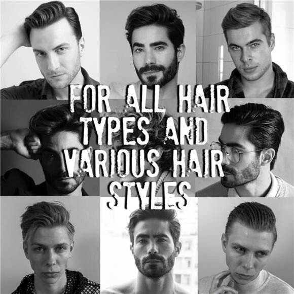 Hair Styling Comb, Wide Tooth Comb for Straight, Wavy, Curly, Colored Hair for - Picture 6 of 8